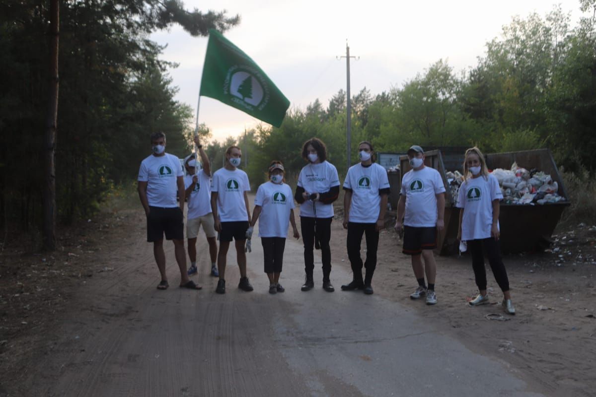 «Зелёную эстафету» провели в городе Тольятти