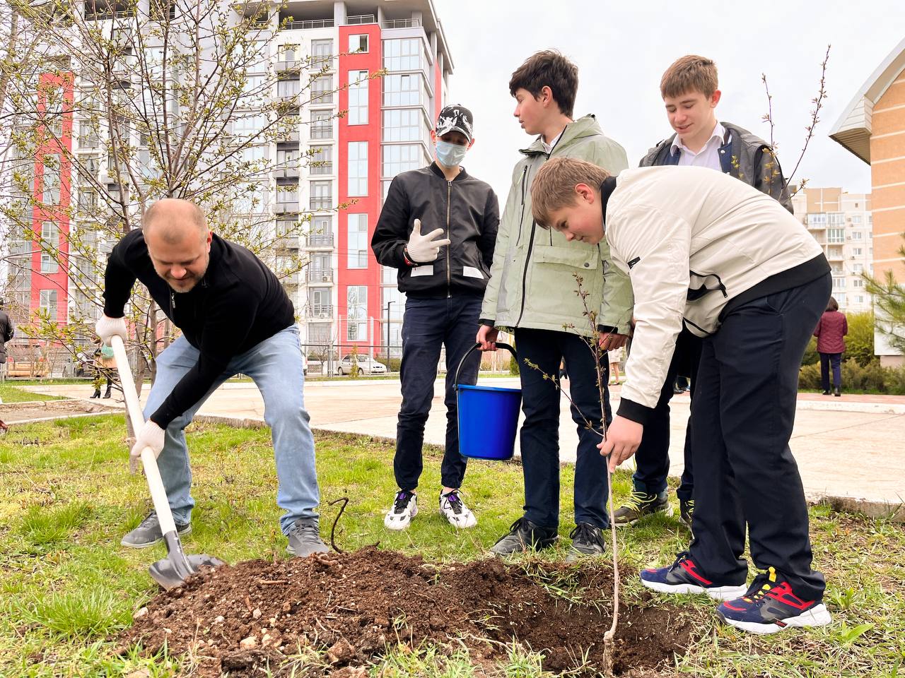 Крымские «ЗЕЛЁНЫЕ» высадили деревья в рамках акции «Сад памяти» Крымские «ЗЕЛЁНЫЕ» высадили деревья в рамках акции «Сад памяти»