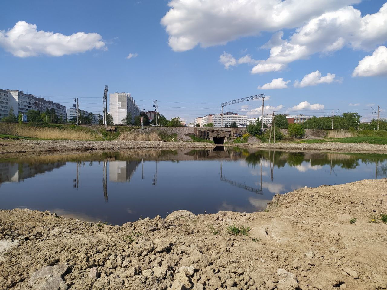 «ЗЕЛЁНЫЕ» Санкт-Петербурга проверили ход выполнения дноочистительных работ на реке Новая «ЗЕЛЁНЫЕ» Санкт-Петербурга проверили ход выполнения дноочистительных работ на реке Новая