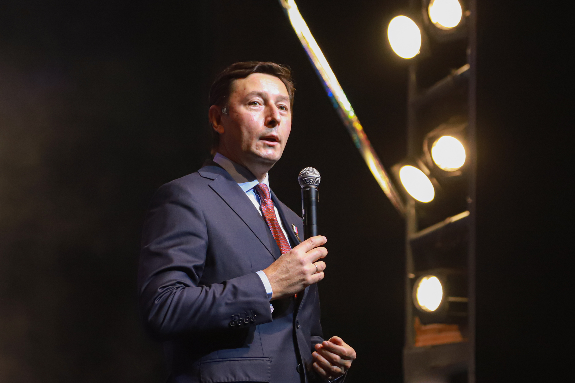 Сопредседатель партии «ЗЕЛЁНЫЕ» Сергей Ревин пообщался с молодыми участниками фестиваля «Космофест Восточный»