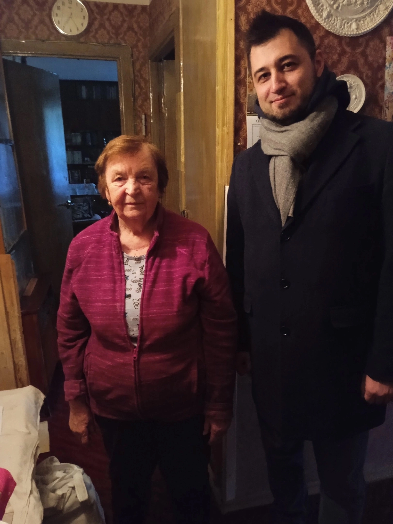 Питерские «ЗЕЛЁНЫЕ» передали ветеранам продуктовые наборы