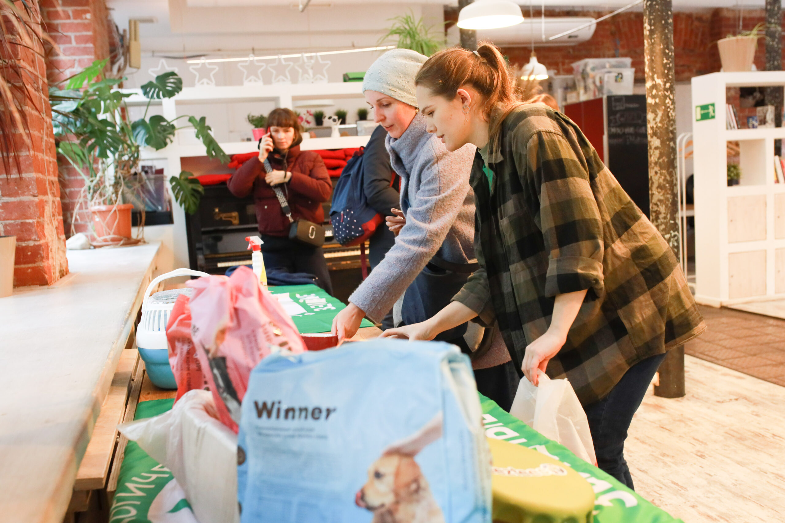 На «Зелёной субботе» приютам для бездомных животных жертвовали и семьи, и даже целые коллективы На «Зелёной субботе» приютам для бездомных животных жертвовали и семьи, и даже целые коллективы