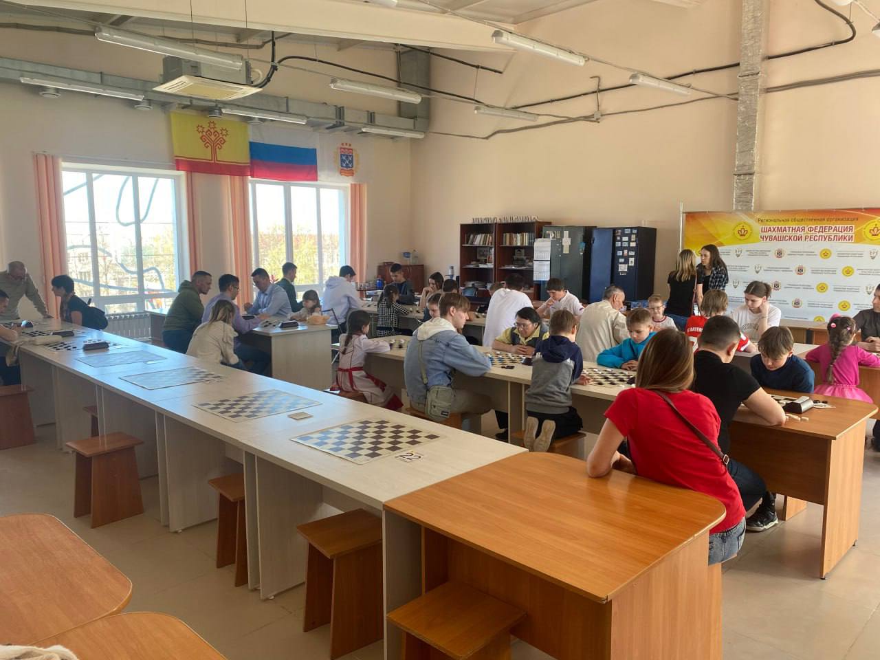 Чувашские «ЗЕЛЁНЫЕ» провели открытый турнир по русским шашкам Чувашские «ЗЕЛЁНЫЕ» провели открытый турнир по русским шашкам