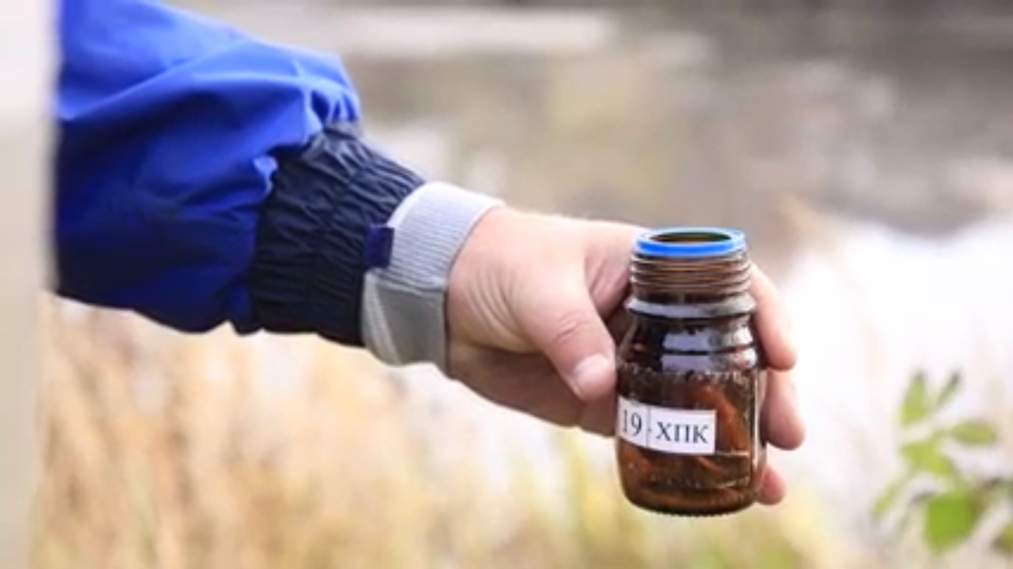 Московские «ЗЕЛЁНЫЕ» анализируют качество воды в реке Сосенка Московские «ЗЕЛЁНЫЕ» анализируют качество воды в реке Сосенка