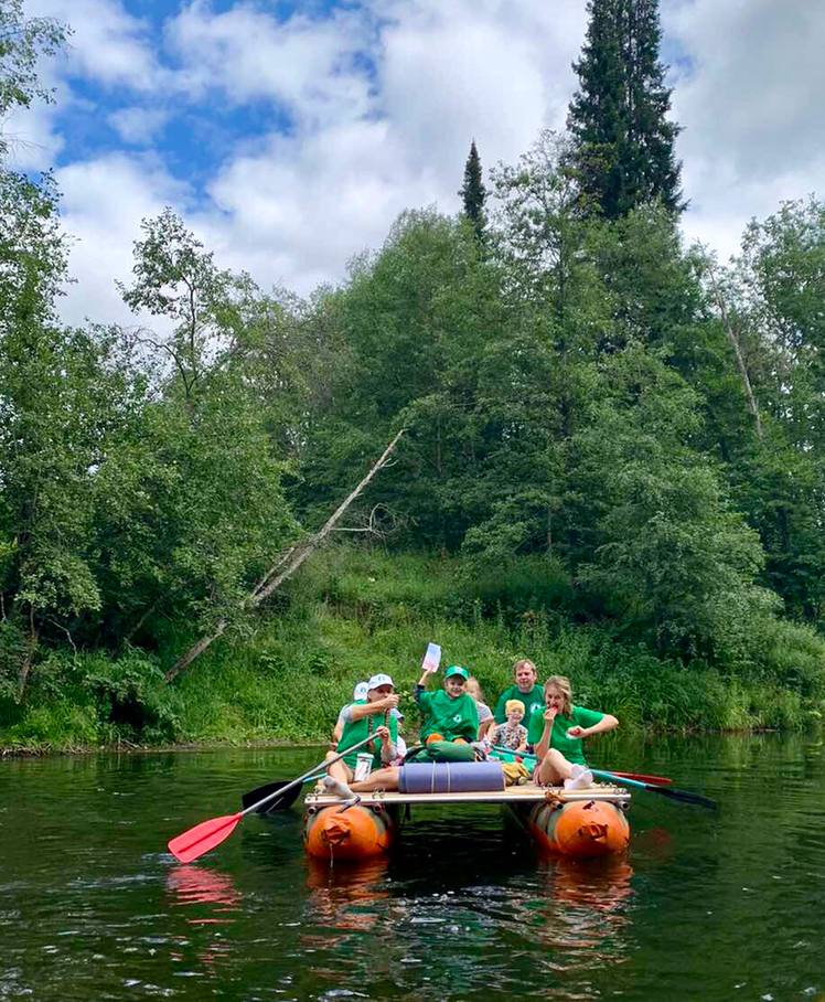 «ЗЕЛЁНЫЕ» провели эко-сплав по р. Барде в Пермском крае «ЗЕЛЁНЫЕ» провели эко-сплав по р. Барде в Пермском крае