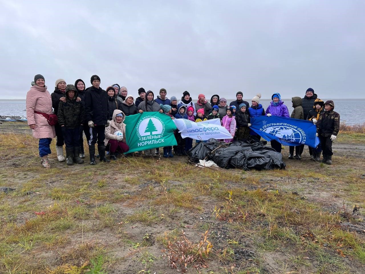 «ЗЕЛЁНЫЕ» Норильска провели 12-дневную эколого-просветительскую экспедицию по Енисею