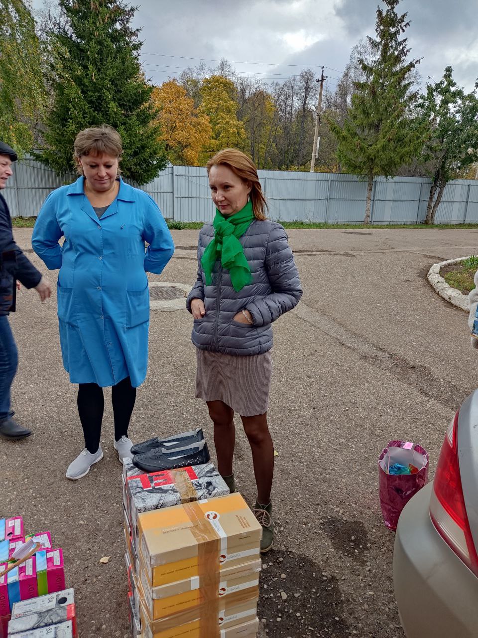 В Уфе после акции «Зелёная суббота» «ЗЕЛЁНЫМ» передали 125 пар новой обуви В Уфе после акции «Зелёная суббота» «ЗЕЛЁНЫМ» передали 125 пар новой обуви