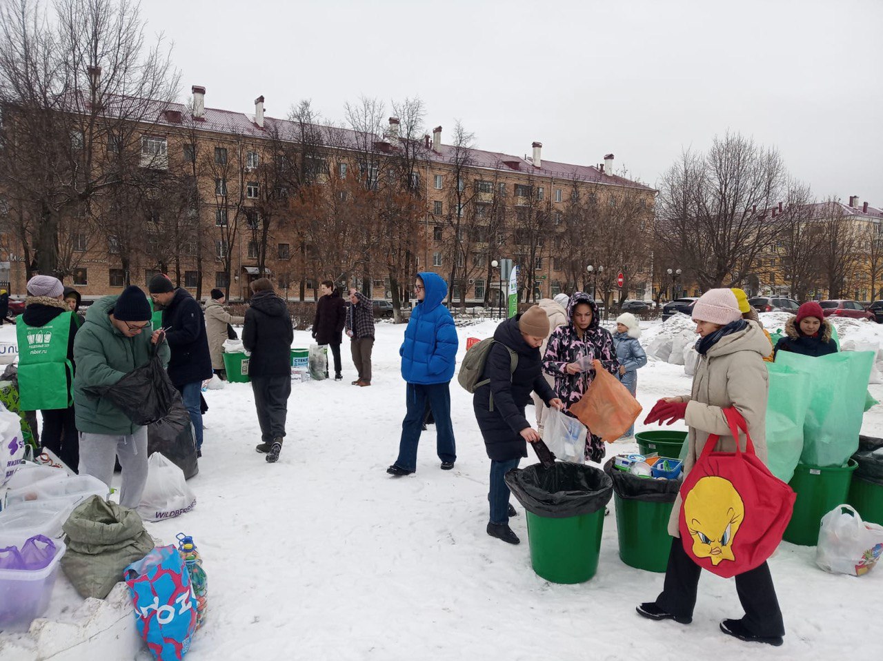 Следующая акция по сбору вторсырья в Электростали пройдёт 25 февраля