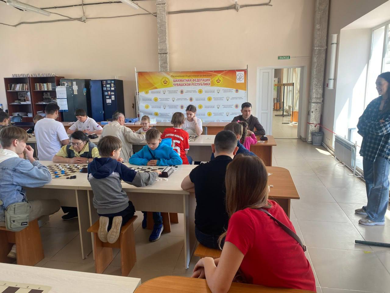 Чувашские «ЗЕЛЁНЫЕ» провели открытый турнир по русским шашкам Чувашские «ЗЕЛЁНЫЕ» провели открытый турнир по русским шашкам