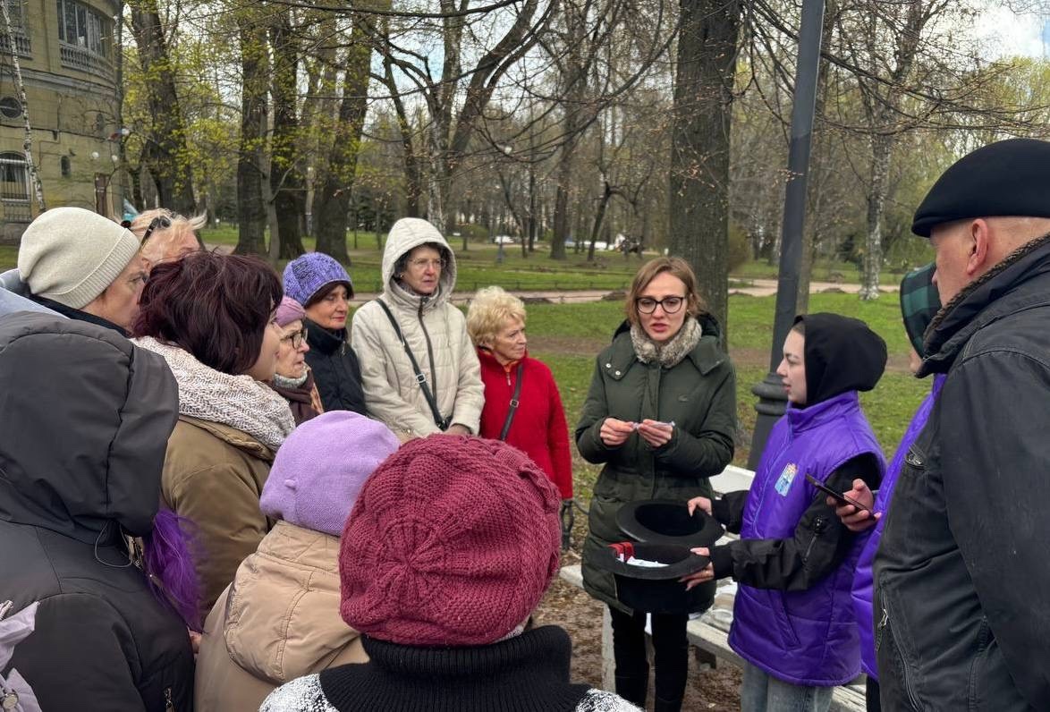 «ЗЕЛЁНЫЕ» Санкт-Петербурга провели экологический квест для ветеранов Северной столицы