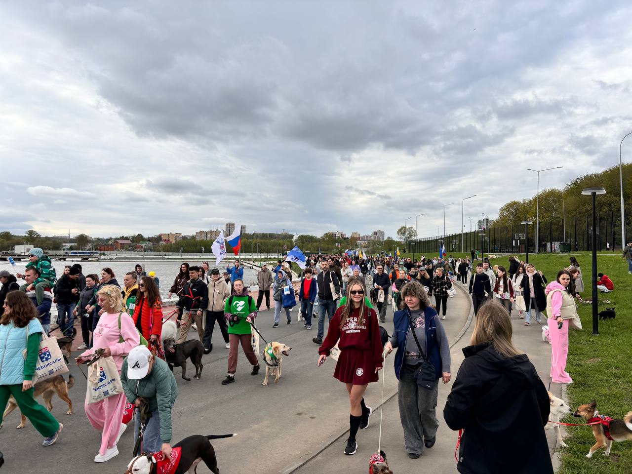Всероссийский фестиваль «Зелёная Суббота» и Парад собак объединили Чувашию!
