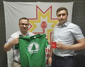 Председатель чувашских «Зелёных» Владимир Савинов дал интервью в прямом эфире национального радио Чувашии