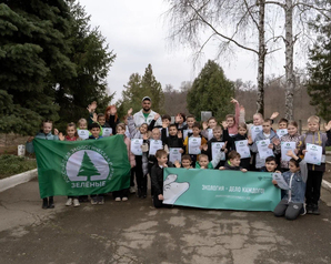 Краснодарские «Зелёные» провели экоурок и рассказали школьникам о Премии «Экология - дело каждого»