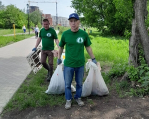 «Зелёные» в Ивановской области очистили берега Уводьского водохранилища от мусора 